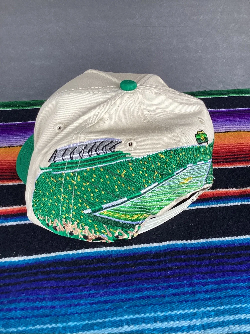 Woodngrail Oregon Ducks Autzen Stadium Stitched SnapBack Hat NWT